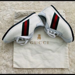 Gucci toddler sneakers size 25